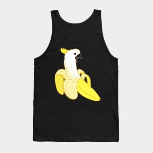 banana sulphur crested cockatoo fruit Tank Top